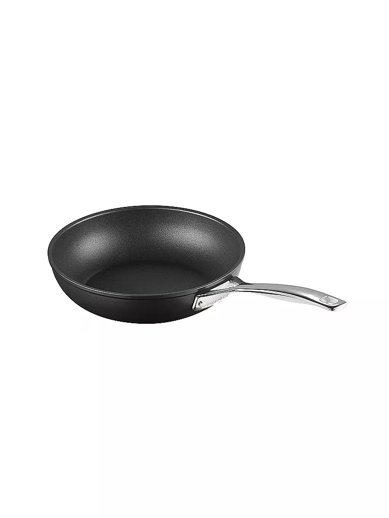 LE CREUSET | Aluminium-Antihaft Pfanne hoch 24cm Schwarz | schwarz