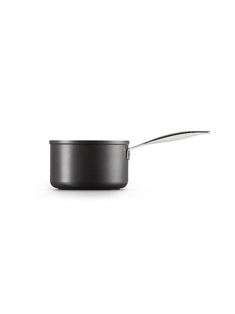 LE CREUSET | Aluminium-Antihaft Stielkasserolle 18cm/2,8L | schwarz