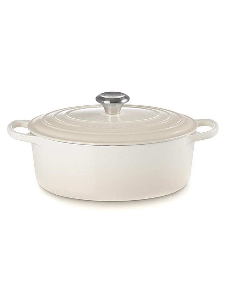 LE CREUSET | Bräter oval 29cm SIGNATURE Meringue | creme