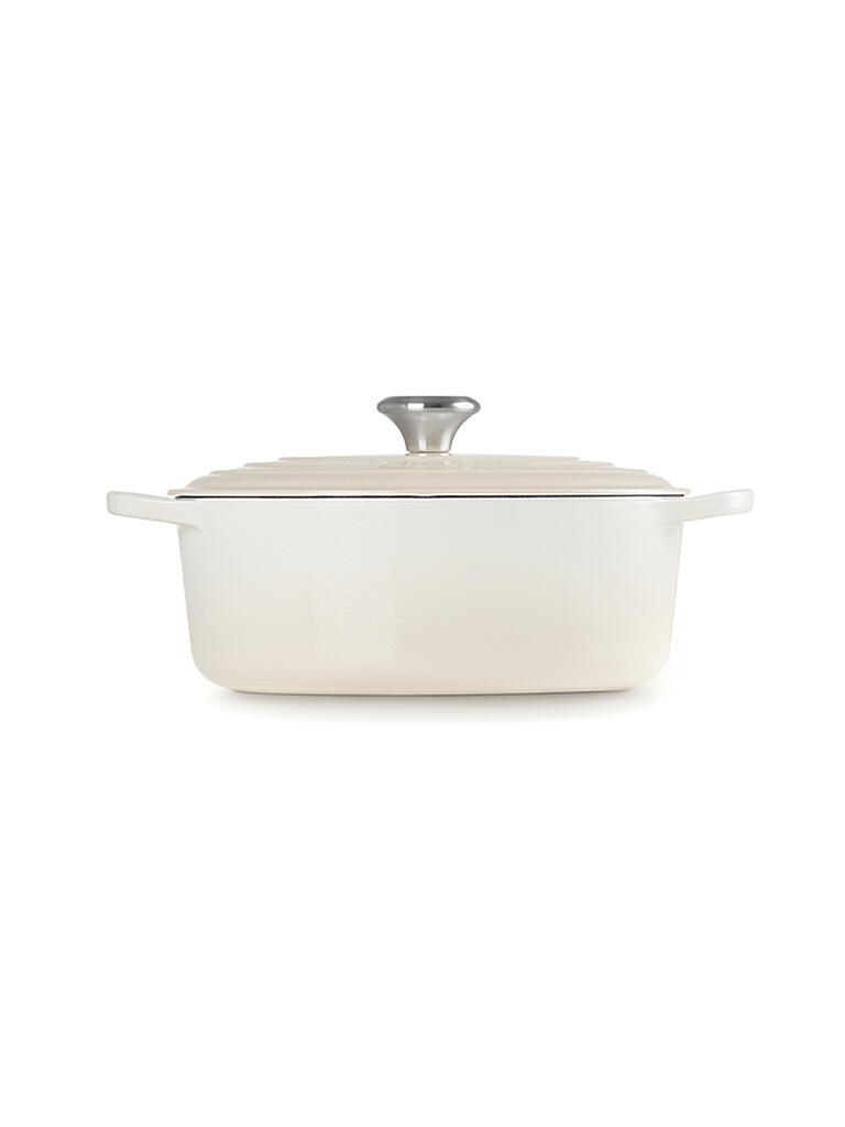 LE CREUSET | Bräter oval 29cm SIGNATURE Meringue | creme