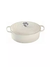 LE CREUSET | Bräter oval SIGNATURE 31cm 6,3l 6,3l Garnet | creme