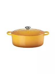 LE CREUSET | Bräter oval SIGNATURE 31cm 6,3l 6,3l Garnet | gelb