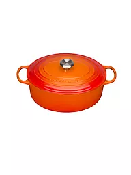 LE CREUSET | Bräter oval SIGNATURE 31cm 6,3l 6,3l Garnet | orange