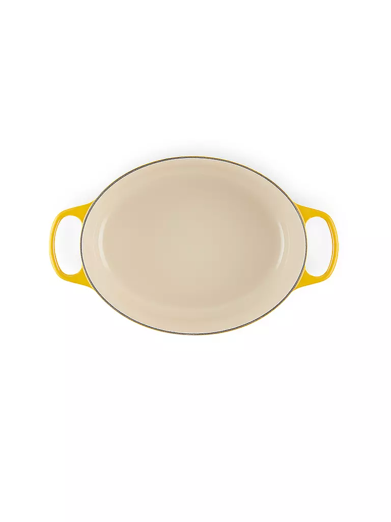 LE CREUSET | Bräter oval SIGNATURE 31cm Nectar | gelb