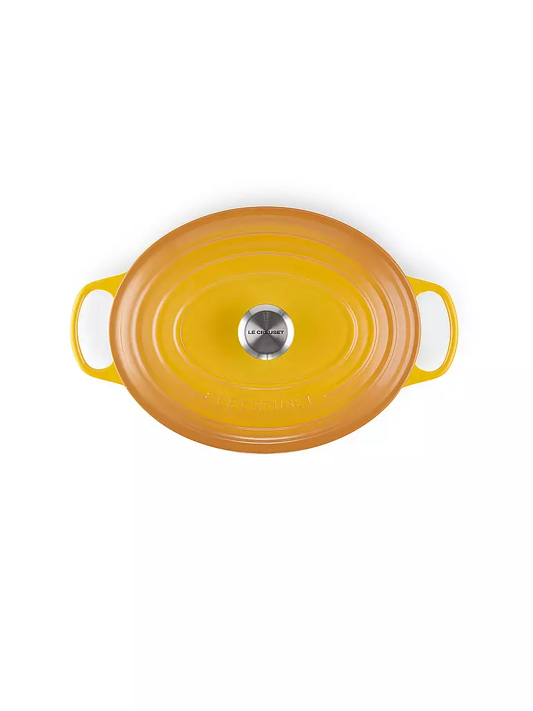 LE CREUSET | Bräter oval SIGNATURE 31cm Nectar | gelb