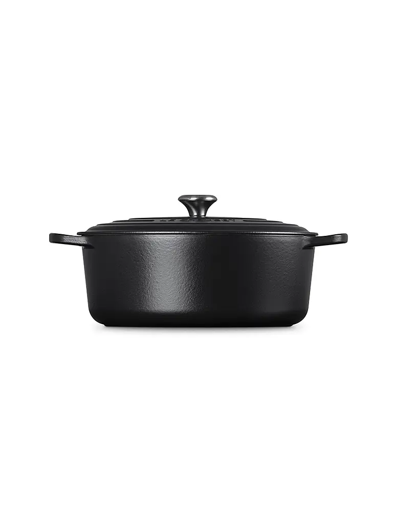 LE CREUSET | Bräter oval SIGNATURE 33cm/7,5l Schwarz | 