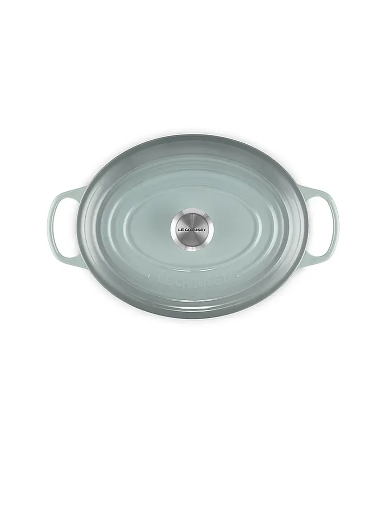 LE CREUSET | Bräter oval SIGNATURE 33cm/7,5l Sea Salt | 