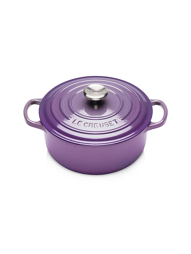 LE CREUSET | Bräter rund "Signature" 20cm/2,4l (Ultra Violett) | lila
