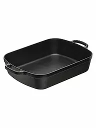 LE CREUSET | Bratreine 37x29cm/6,6l (Ofenrot)  | schwarz