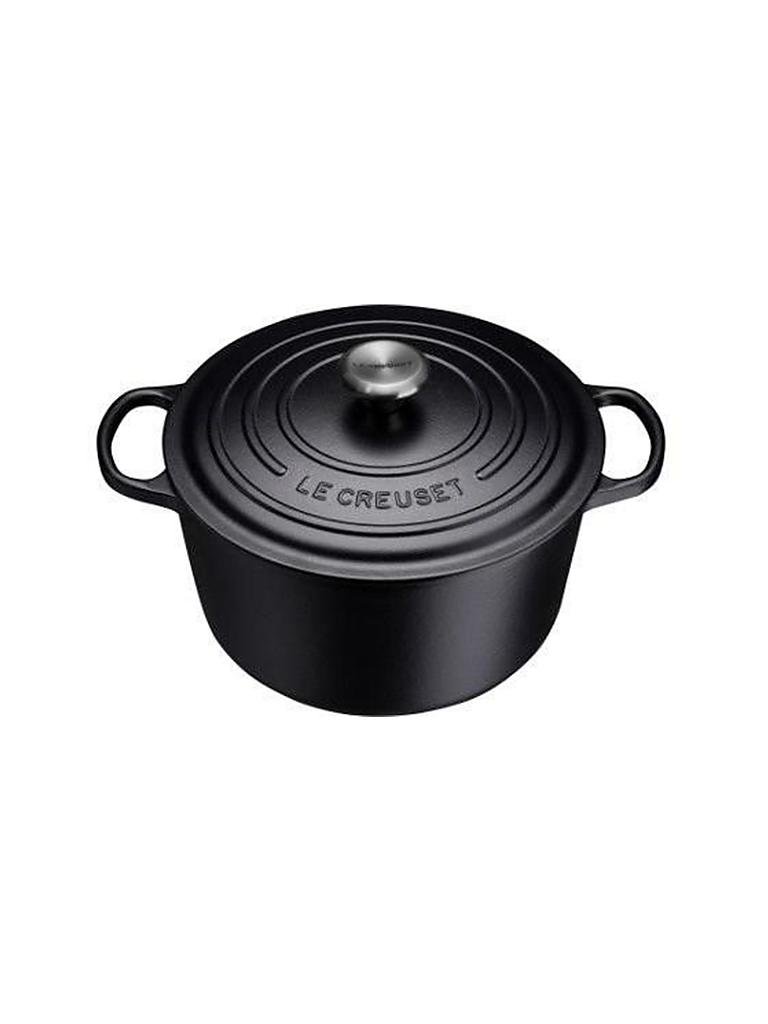 LE CREUSET | Bräter rund hoch "Signature" 26cm (Schwarz) | schwarz