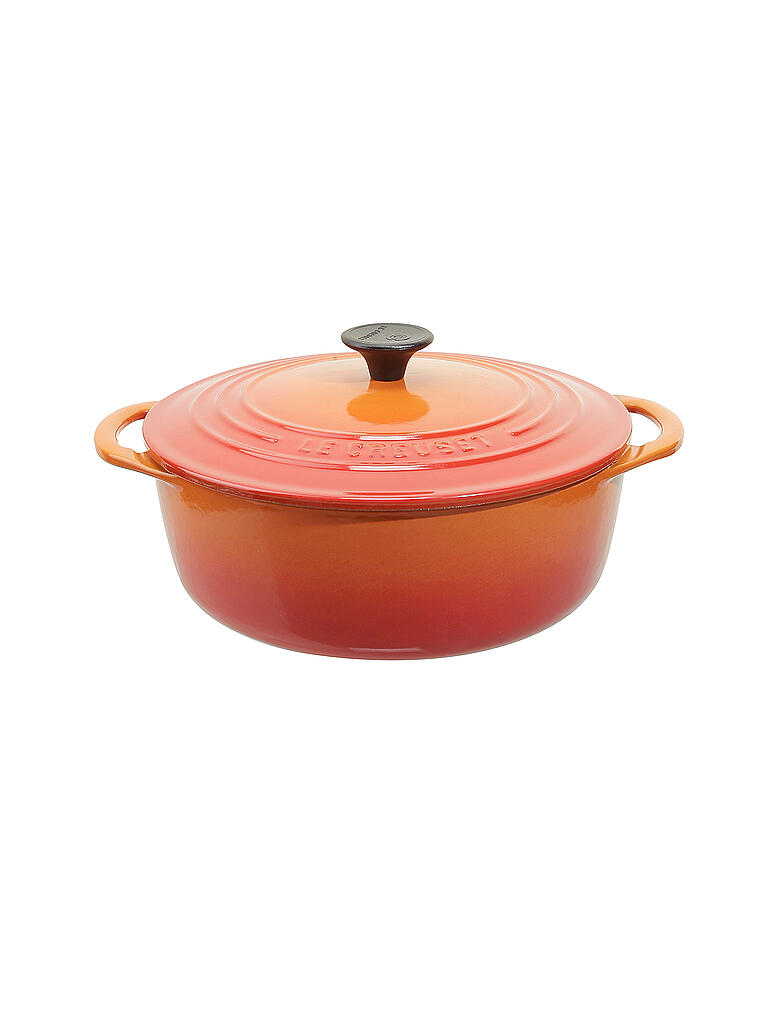 LE CREUSET | Bräter rund Signature 22cm Ofenrot | orange