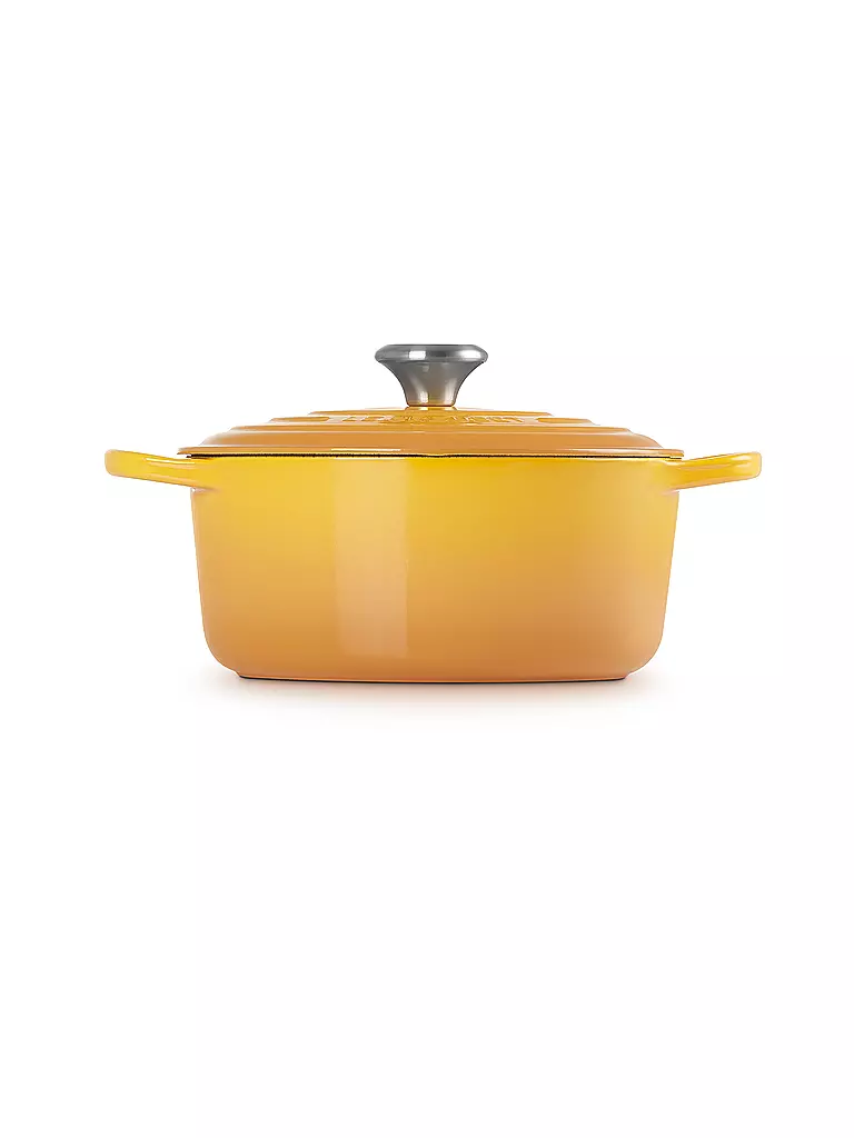 LE CREUSET | Bräter rund SIGNATURE 24cm Nectar | gelb