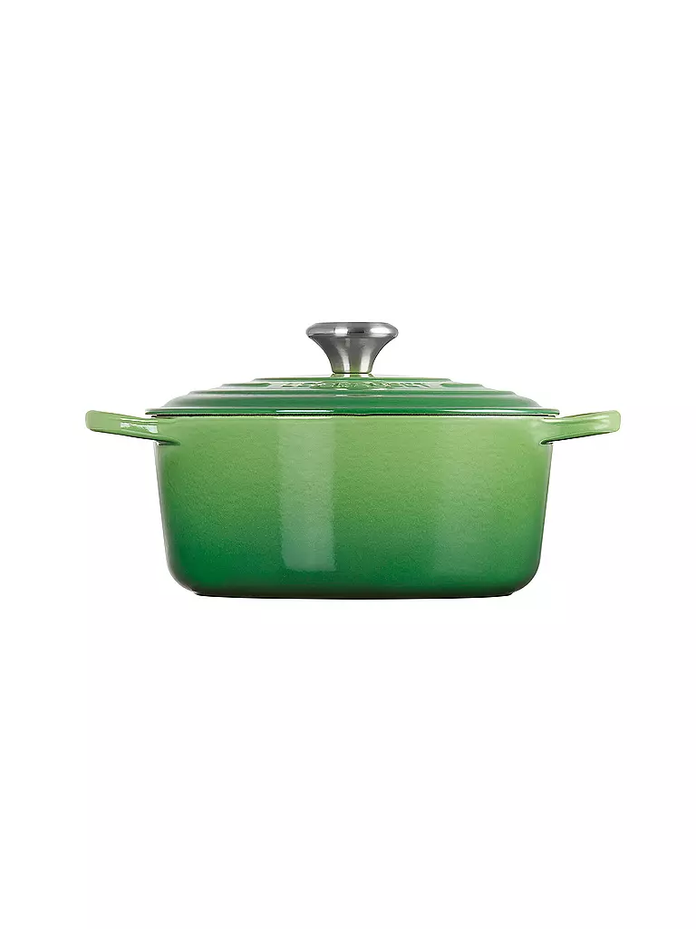 LE CREUSET | Bräter rund Signature 24cm/4,2l Bamboo Green | grün