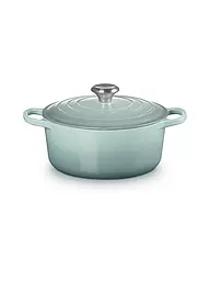 LE CREUSET | Bräter rund 24cm/4,2l SIGNATURE | hellgrau