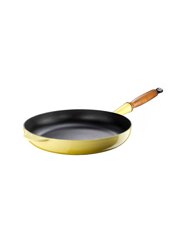LE CREUSET | Bratpfanne mit Holzgriff 24cm (Citrus) | gelb