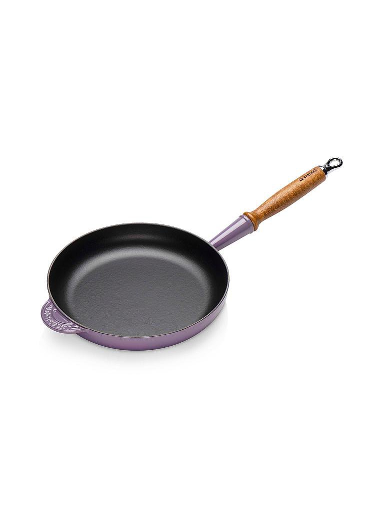 LE CREUSET | Bratpfanne mit Holzgriff 24cm (Ultra-Violett) | lila