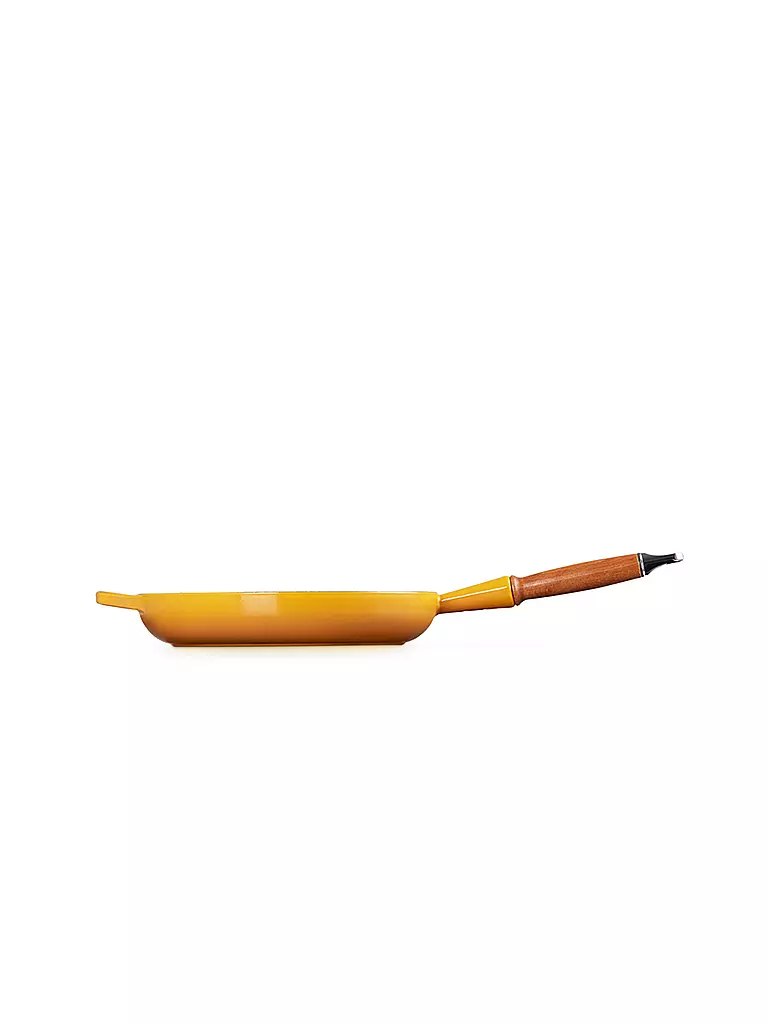 LE CREUSET | Bratpfanne Signature aus Gusseisen 28cm | gelb