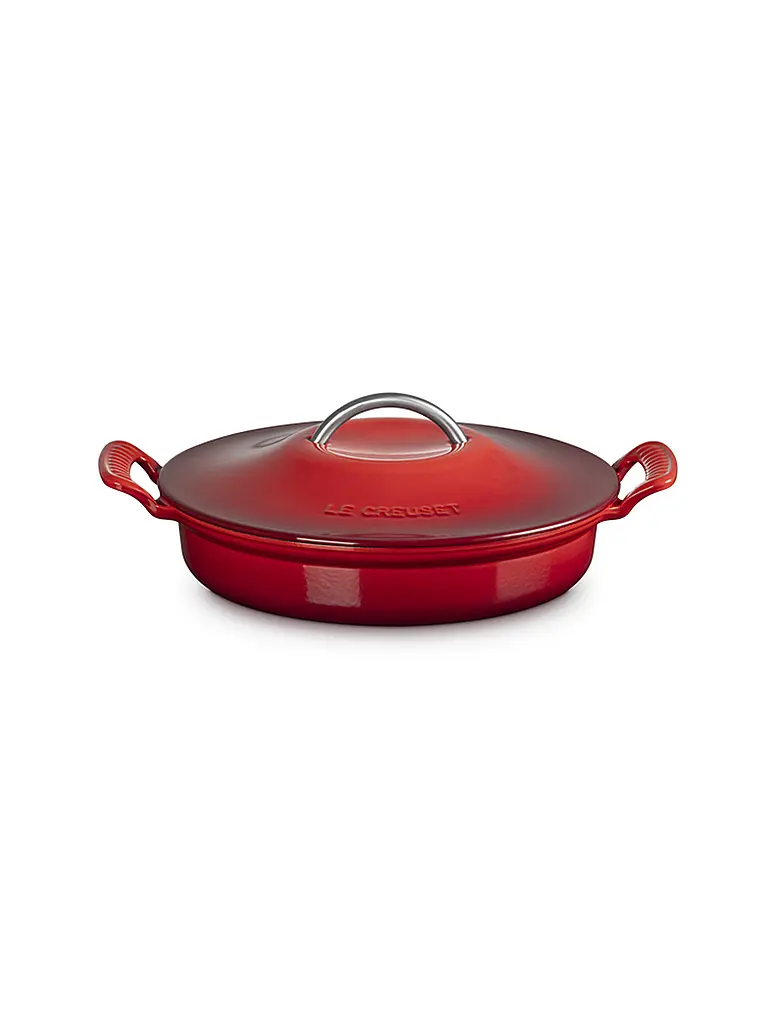 LE CREUSET | Gorumet-Profitopf MODERN HERITAGE 28cm 2,9l Kirschrot | rot