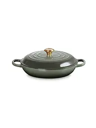 LE CREUSET | Gourmet Profitopf 30cm/3,5l SIGNATURE  Thyme | dunkelgrün