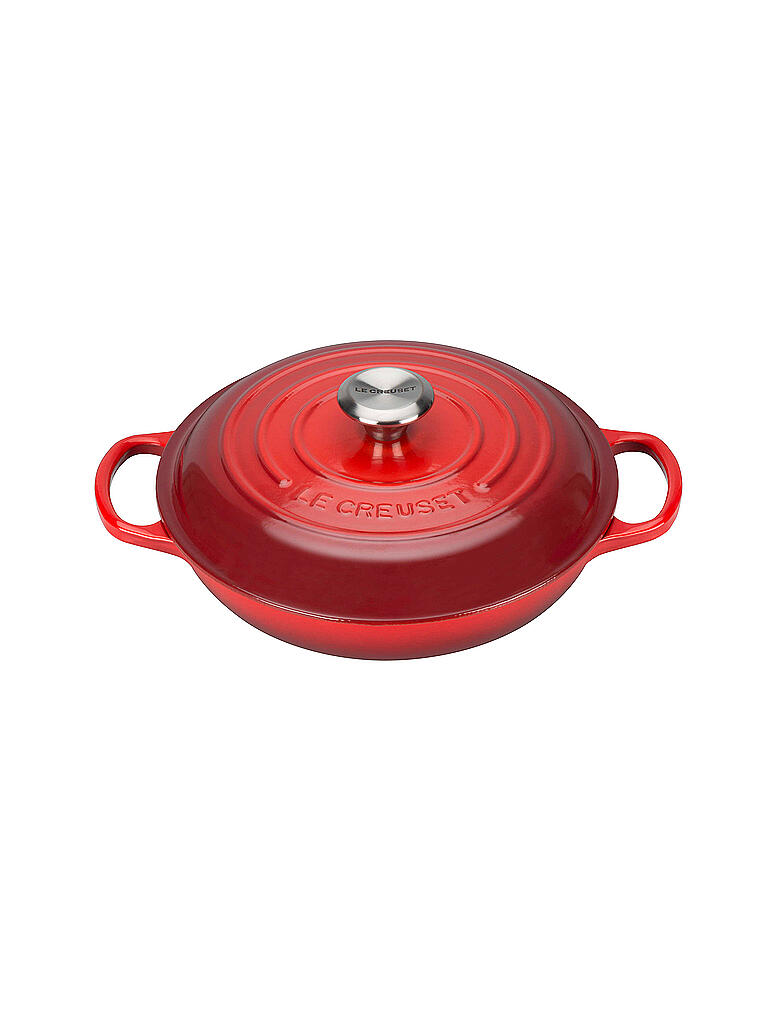 LE CREUSET | Gourmet-Profitopf "Signature" 26cm (kirschrot) | rot