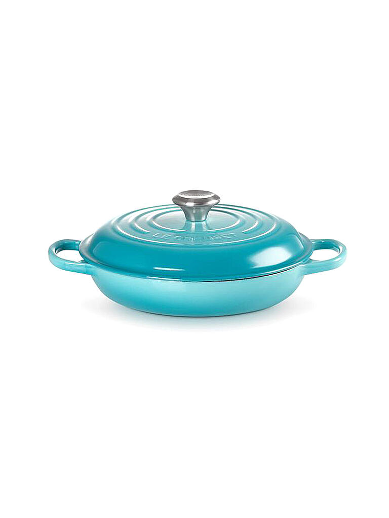 LE CREUSET | Gourmet-Profitopf aus Gusseisen 26cm Karibik | türkis