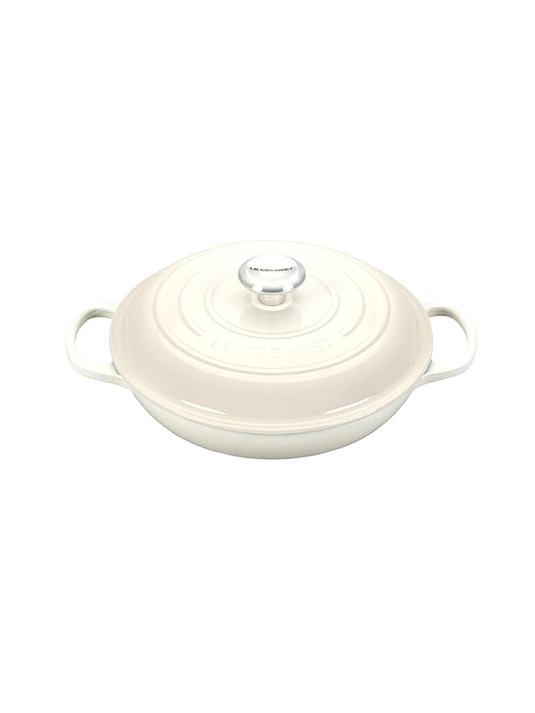 LE CREUSET | Gourmet-Profitopf aus Gusseisen 26cm Meringue | creme