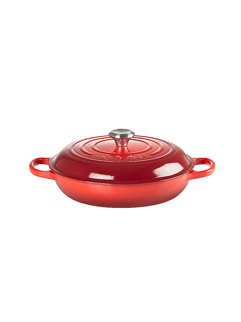 LE CREUSET | Gourmet-Profitopf Signature 30cm/3,2l Kirschrot | rot