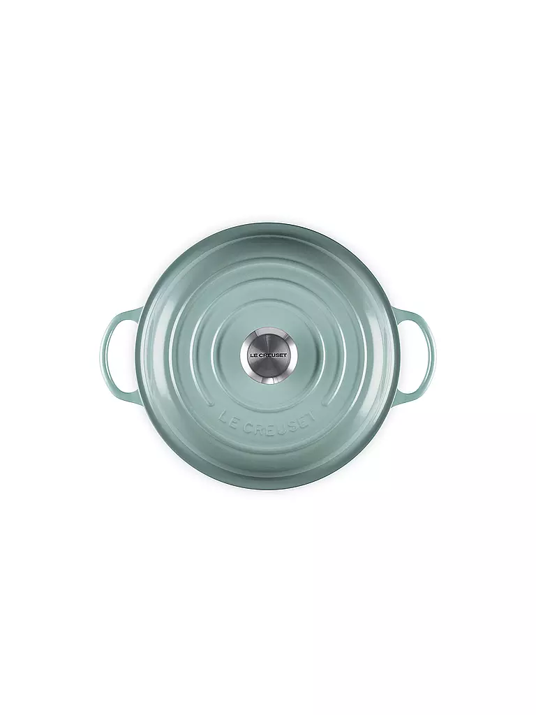 LE CREUSET | Kochtopf - Stew Pot 26cm/2,2l SIGNATURE Sea Salt | creme
