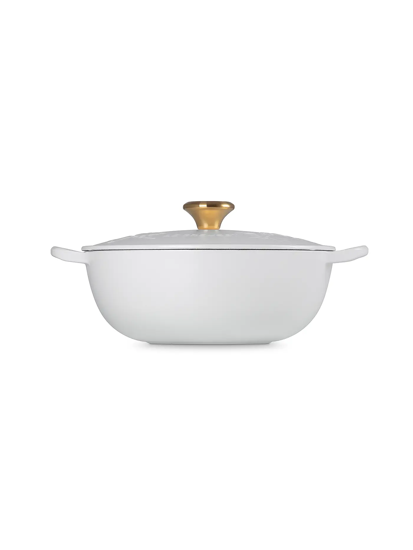 LE CREUSET | Kochtopf mit Deckel 26cm/4,1l  LA MARMITE HOLLY Cotton | beige