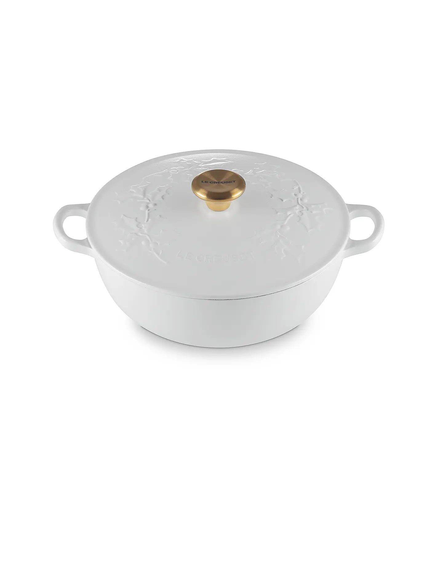 LE CREUSET | Kochtopf mit Deckel 26cm/4,1l  LA MARMITE HOLLY Cotton | beige