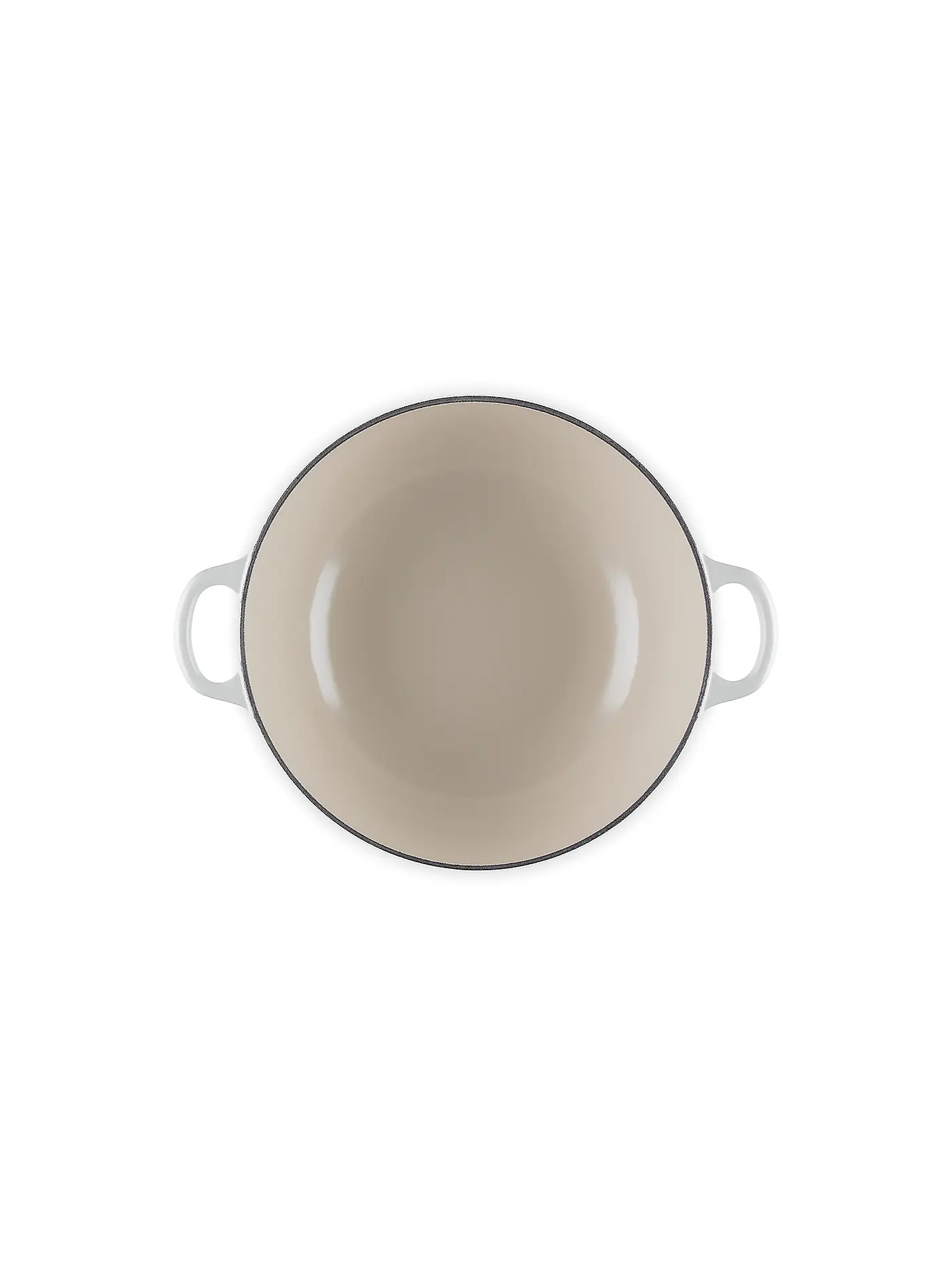 LE CREUSET | Kochtopf mit Deckel 26cm/4,1l  LA MARMITE HOLLY Cotton | beige
