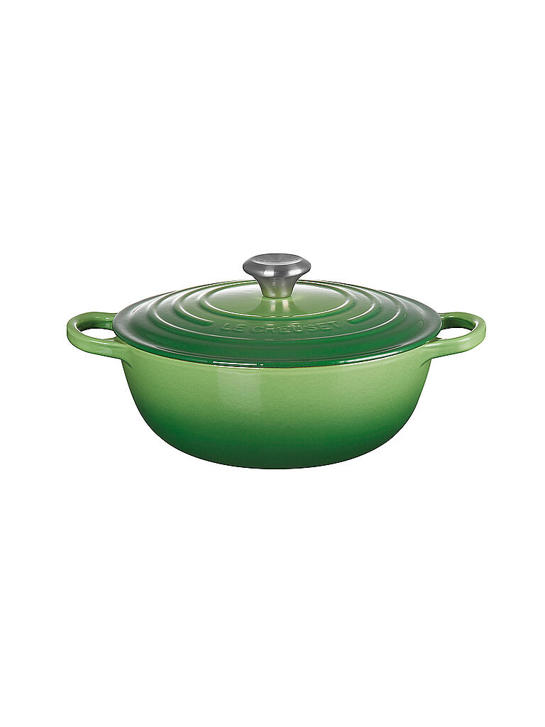 LE CREUSET | La Marmite - Familientopf Signature 24cm Bamboo Green | grün