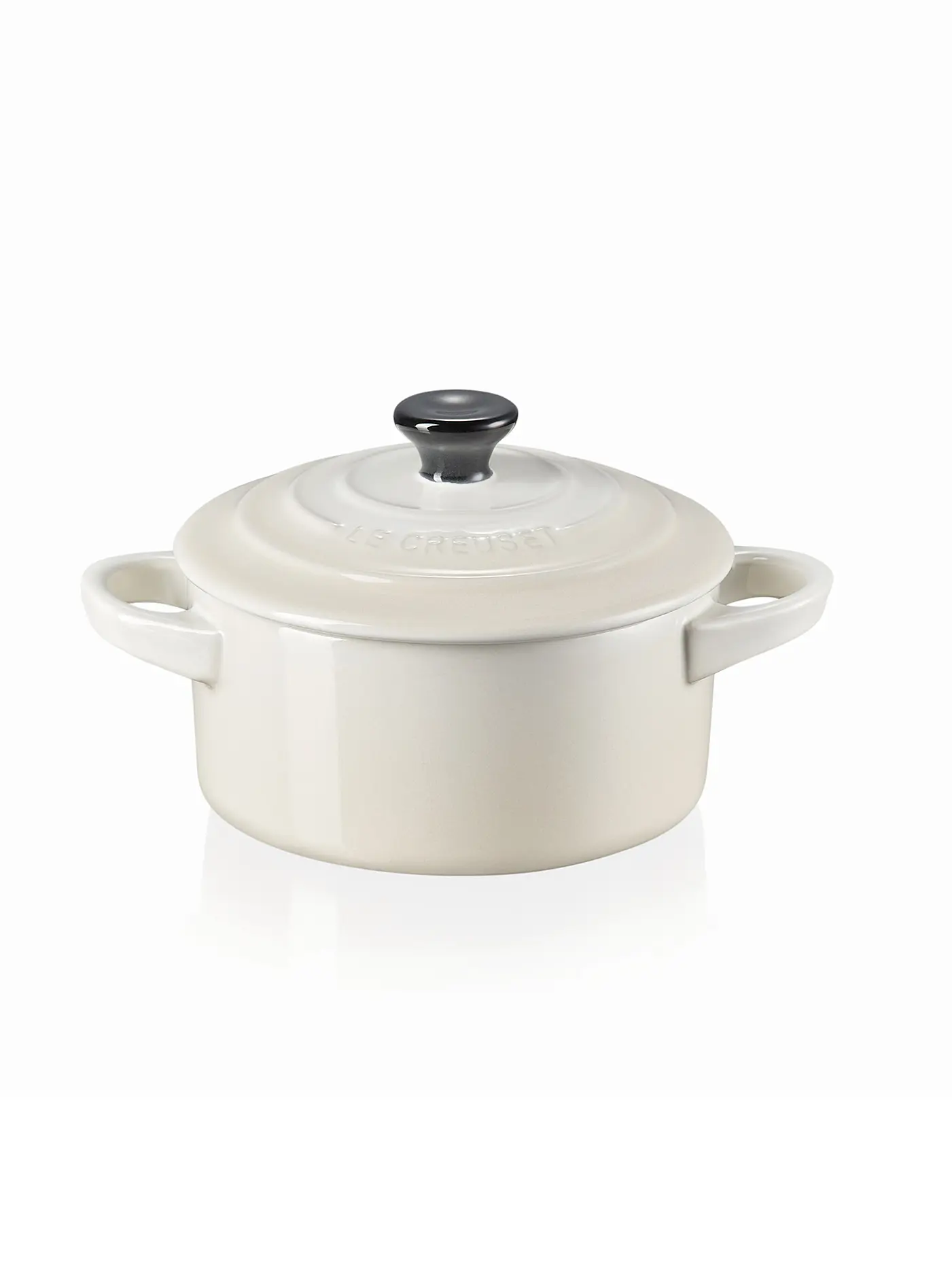 LE CREUSET | Mini-Cocotte POTERIE 10cm/0,2L Azure | creme