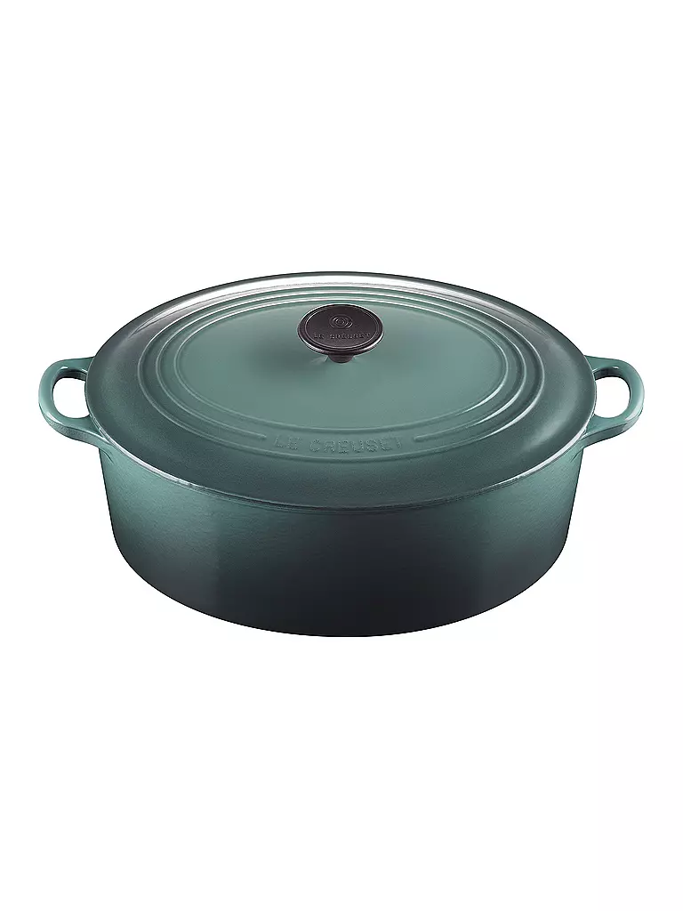 LE CREUSET | Ovaler Bräter Tradition aus Gusseisen 31cm Ocean | petrol
