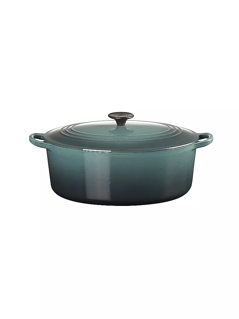 LE CREUSET | Ovaler Bräter Tradition aus Gusseisen 31cm Ocean | petrol