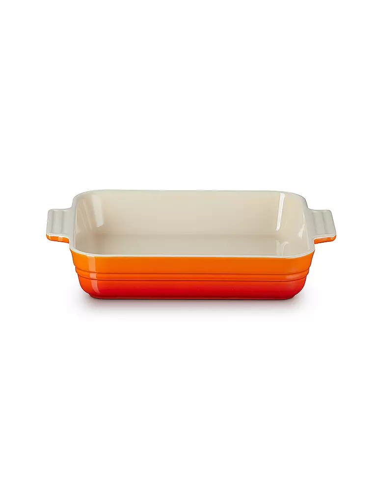 LE CREUSET | Quadratische Auflaufform 23cm  | orange