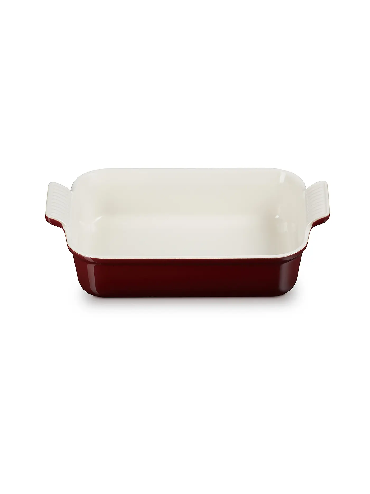 LE CREUSET | Auflaufform Tradition 26x17cm/ 2,4l(Ofenrot) | dunkelrot