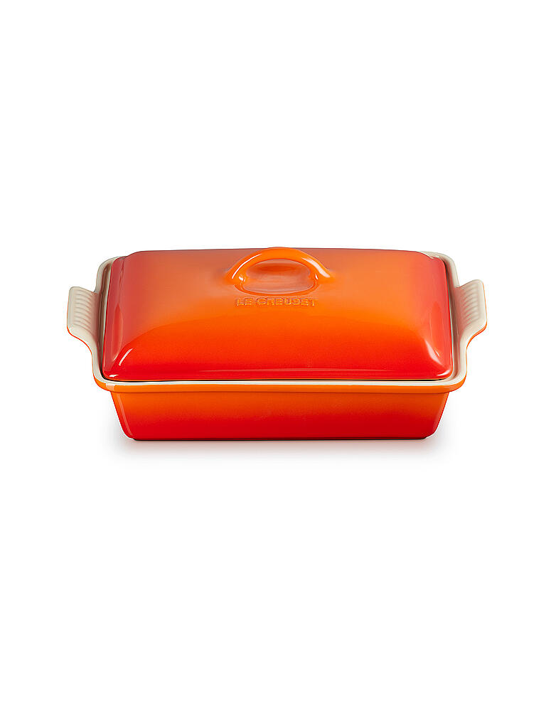 Le Creuset Pfannenschutz 3er-Set, Filz 40 Cm, Ofenrot – Kratzfrei Töpfe & Pfannen Stapeln, Schmutzabweisend, Für Küchenutensilien