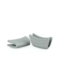 LE CREUSET | Topf Griffschutz 2er Meringue | hellgrau