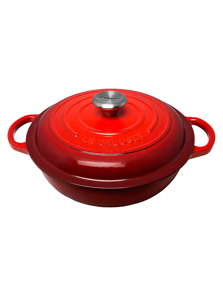 LE CREUSET | Stew Pot Signature 22cm Kirschrot | rot