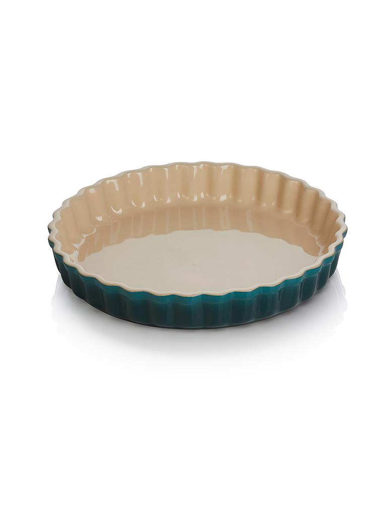 LE CREUSET | Tarteform "Poterie" 28cm (Deep Teal) | blau