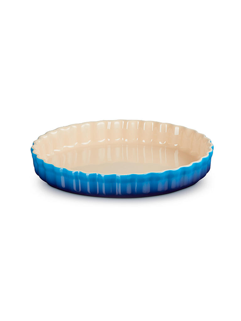 LE CREUSET | Tarteform 24cm POTERIE Azur | blau