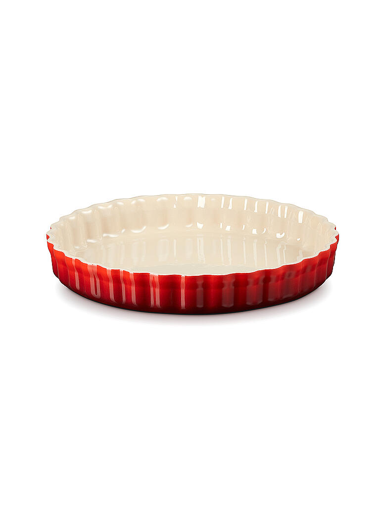 LE CREUSET | Tarteform Poterie 28cm Kirschrot | rot