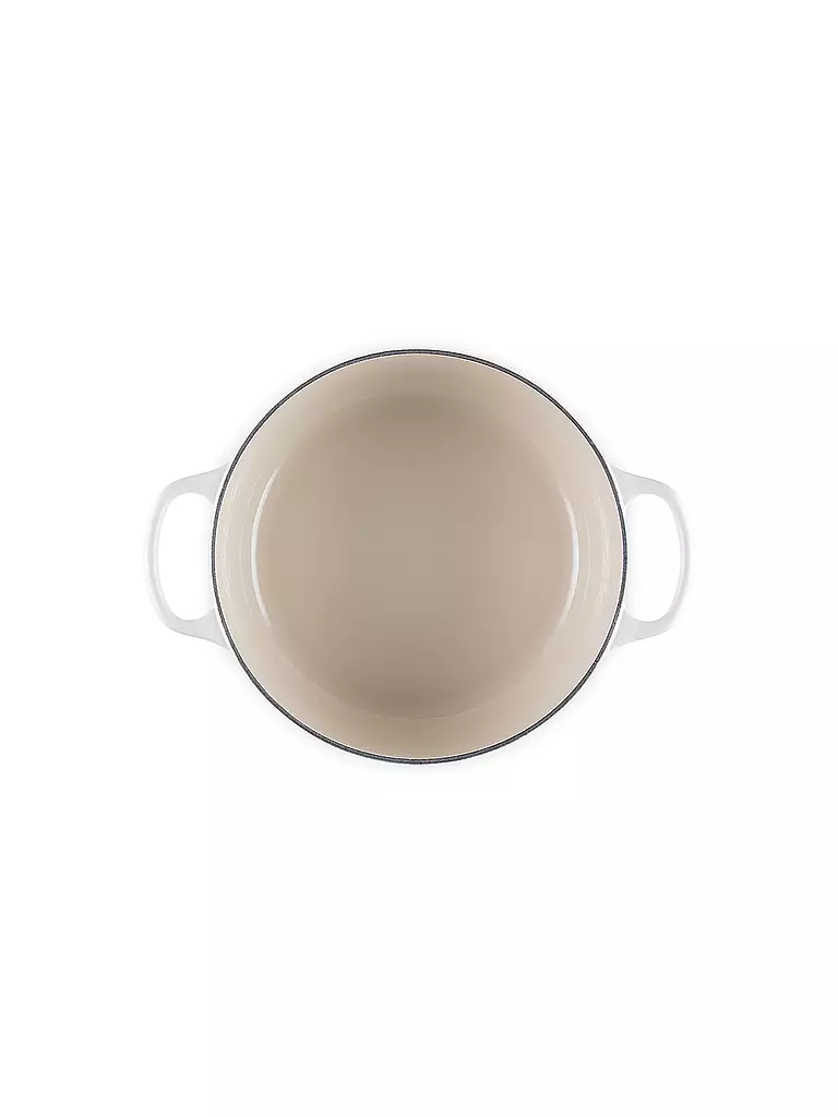 LE CREUSET | Weihnachts Bräter mit Deckel 24cm/4,2l SIGNATURE Cotton | beige
