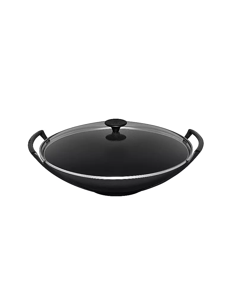 LE CREUSET | Wok 36cm/4,5l  | Schwarz