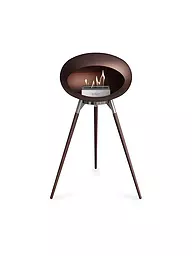 LE FEU | Kamin 79cm GROUND HIGH Dunkelbraun  | braun