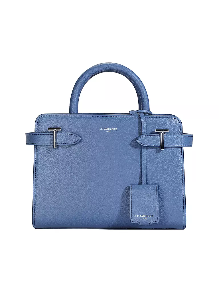 LE TANNEUR | Ledertasche - Henkeltasche EMILIE Small | blau