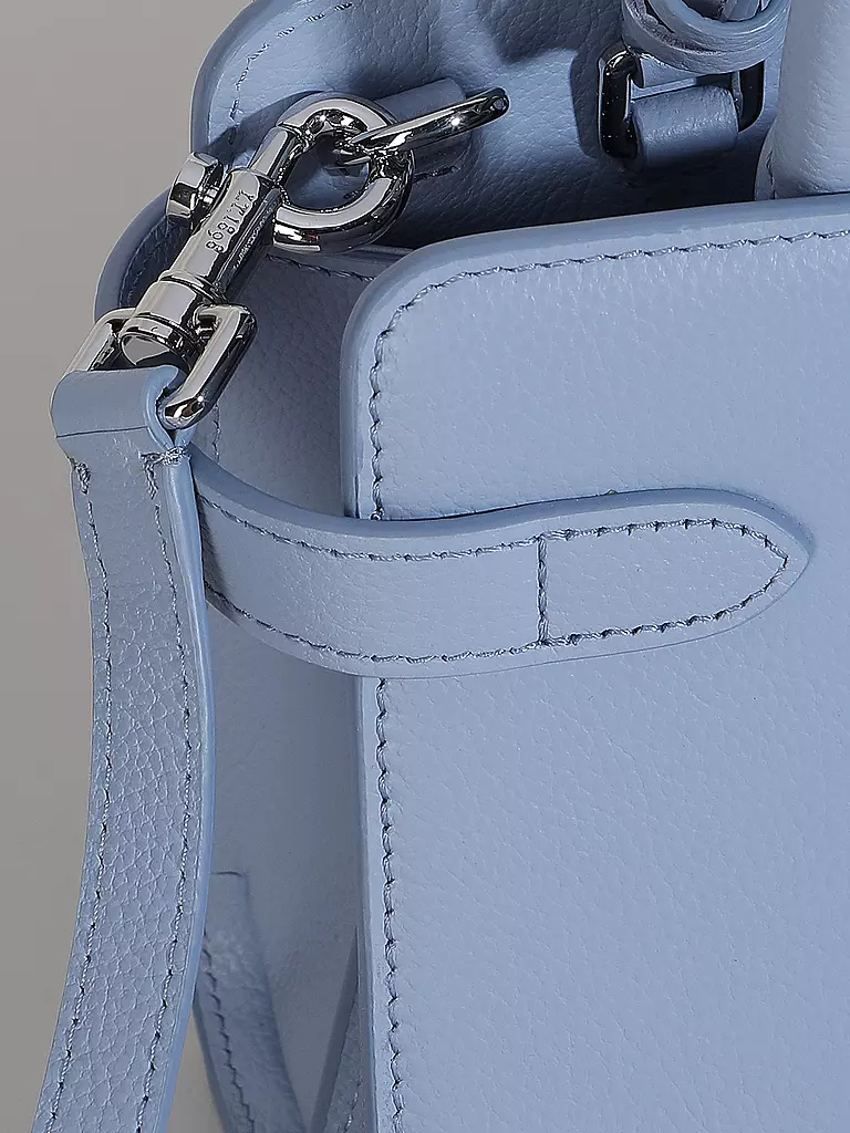 LE TANNEUR | Ledertasche - Henkeltasche EMILIE Small | hellblau