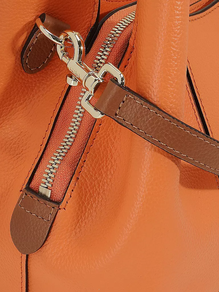 LE TANNEUR | Ledertasche - Hobo JULIETTE SPECIAL EDITION | orange