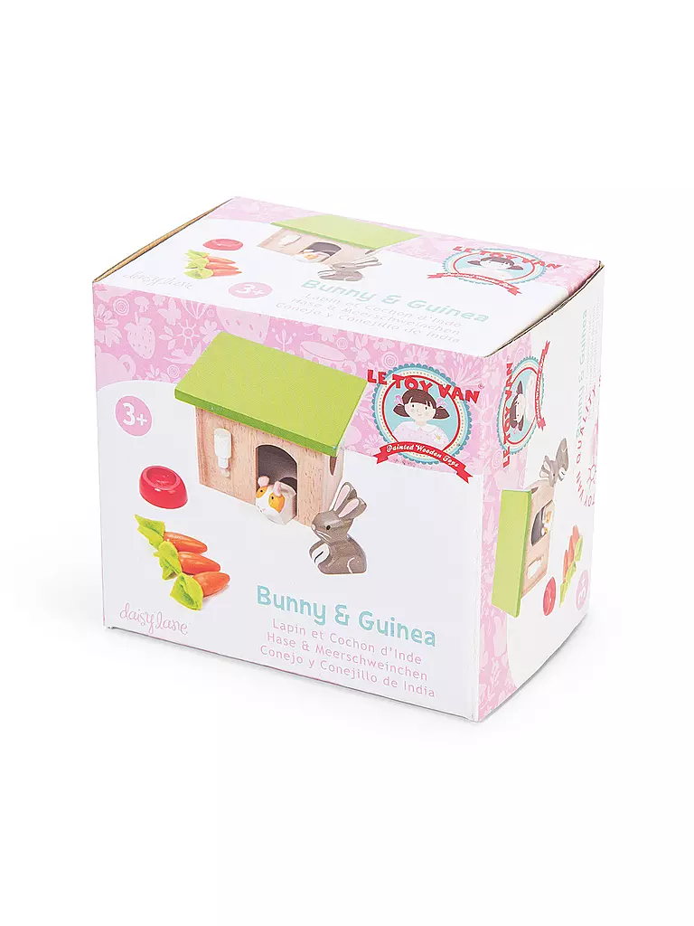 LE TOY VAN | Hase und Schwein - Bunny & Guinea | transparent